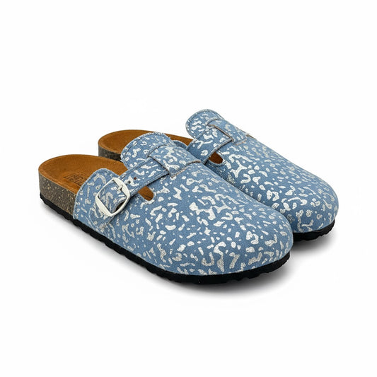 Shimmery Clogs Blue