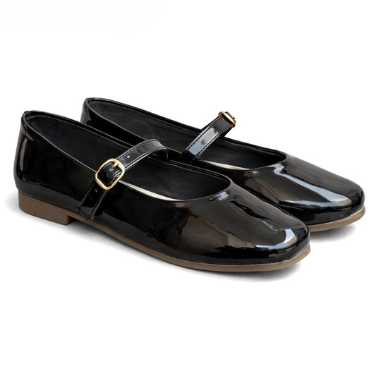 Mary Jane Strappy Black