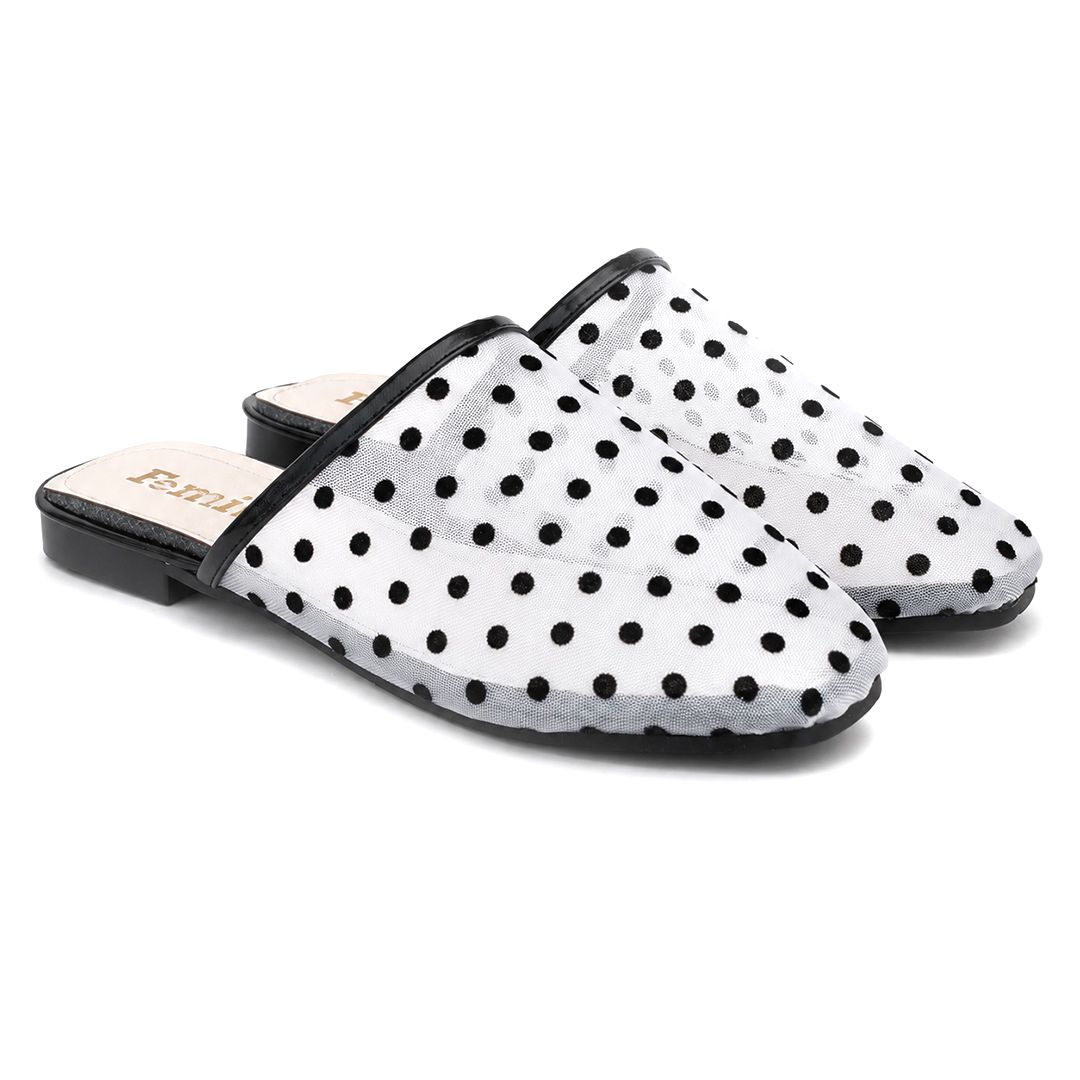 Bella Mules White