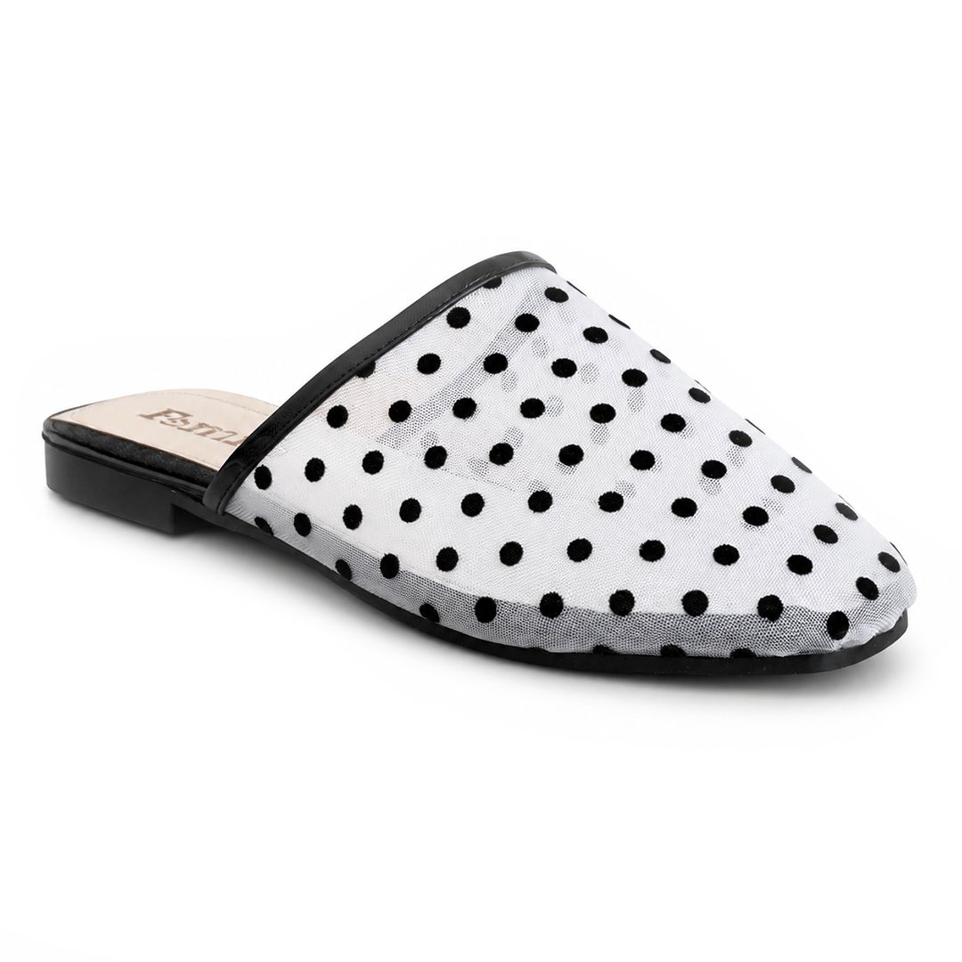 Bella Mules White