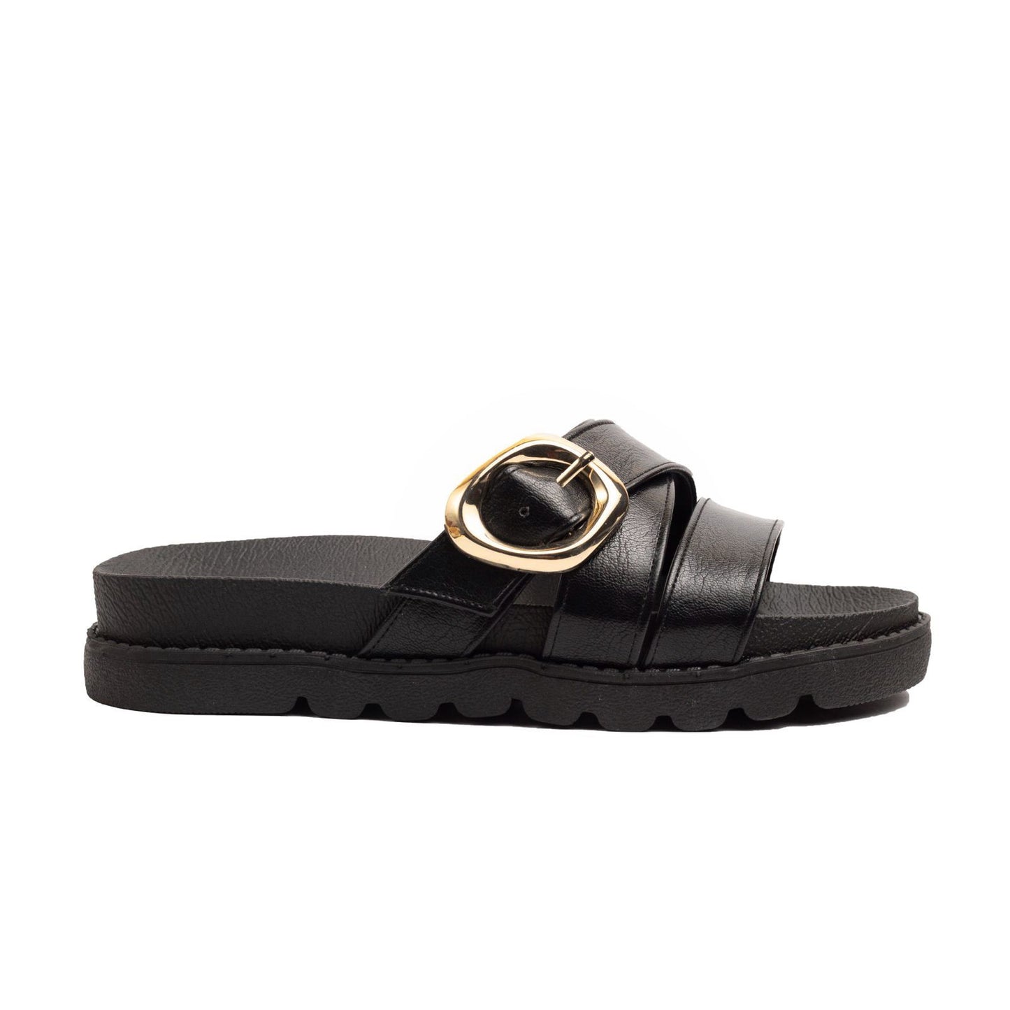 Buckle Slides Black