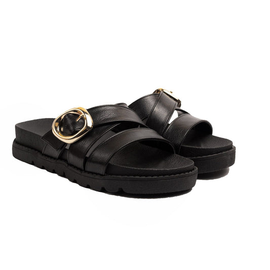 Buckle Slides Black