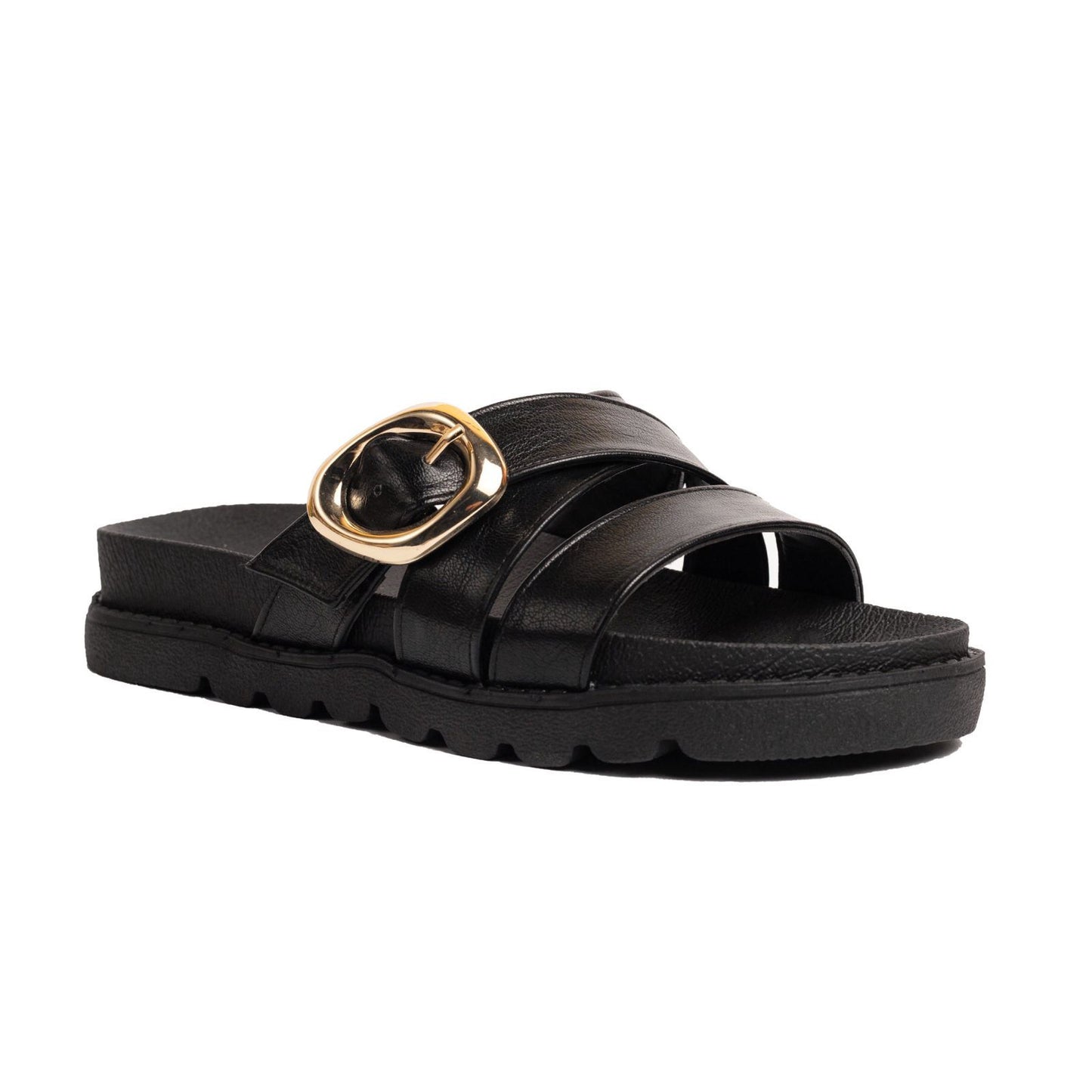 Buckle Slides Black