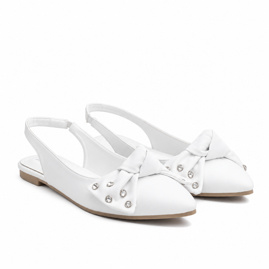 Fionka Flats White