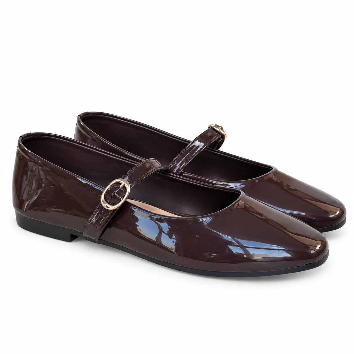 Mary Jane Strappy Brown