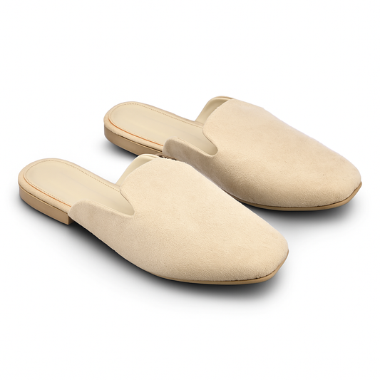 Mules Beige